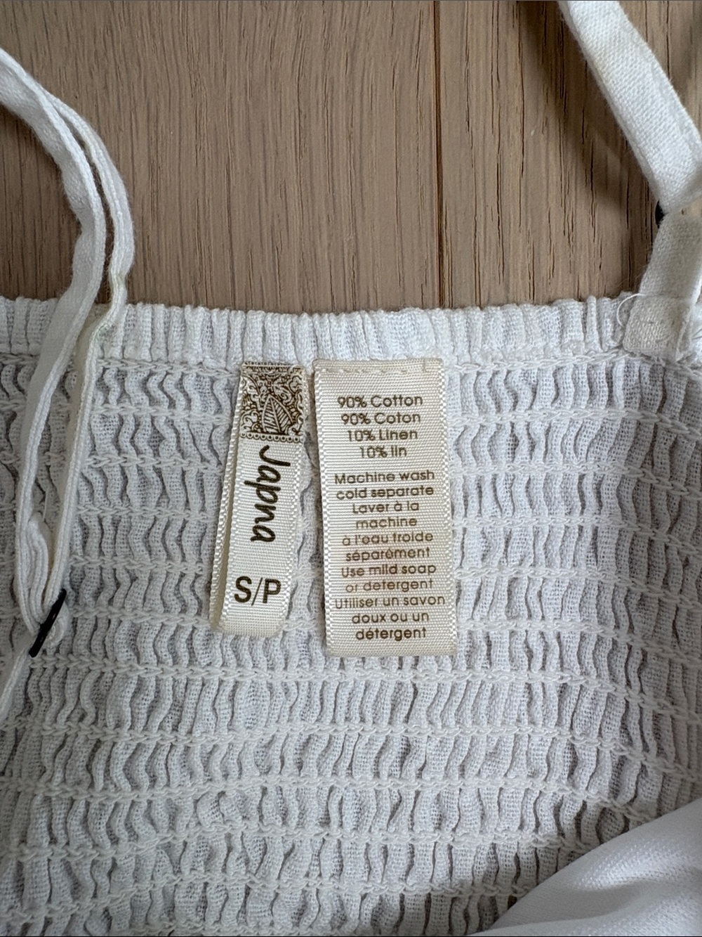 Japna Women’s White Sundress - Picture 2 of 3